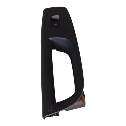 Moldura Puxador Diant Dir C/botao De Vidro Vw Gol 2017 2023 Preto