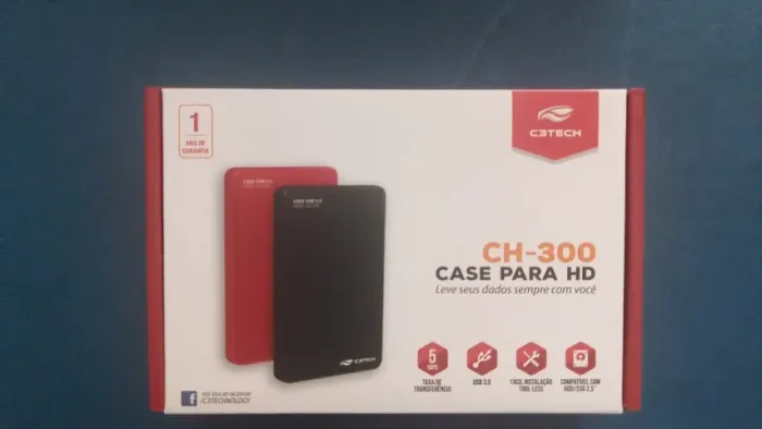 CASE PARA HD CH-300 NOVO LACRADO FRETE GRÁTIS PARA MACEIÓ