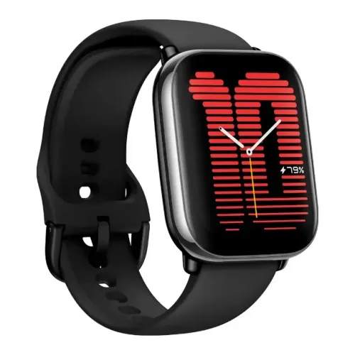 Smartwatch Amazfit Active Preto | Leve e Versátil para o dia a dia - Estilo e Desempenho!