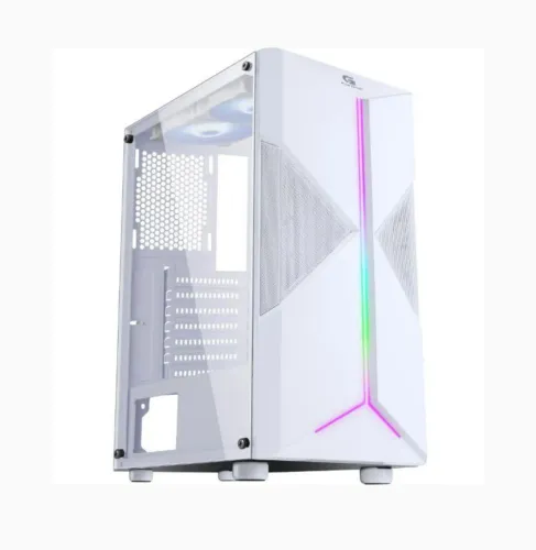 GABINETE GAMER HOLT WHITE - NOVO LACRADO