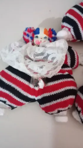 3 mini palhaços