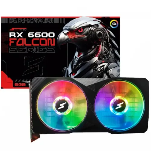 DISPONÍVEL!! - RX 6600 - 8GB AMD Radeon SuperFrame Falcon Series
