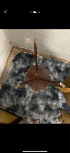 Conjunto de mesas redonda