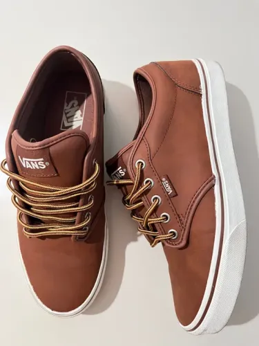 Tênis Vans Marrom Couro IMPORTADO 