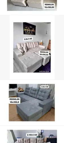 Sofá barato direto da fábrica