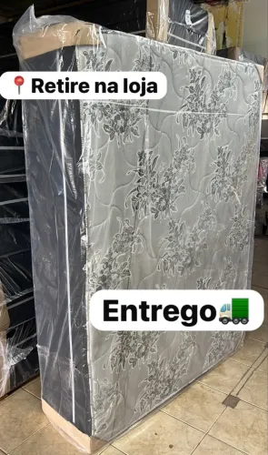 Cama box casal