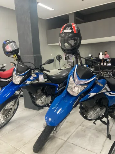 Imperdível, Bros azul 160CC moto de procedência!