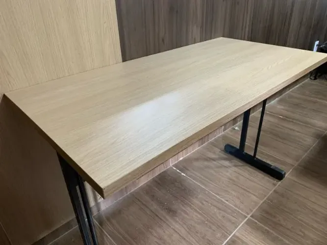 MESA RETA 120x60 COBRAMOS FRETE , SEM GAVETA 