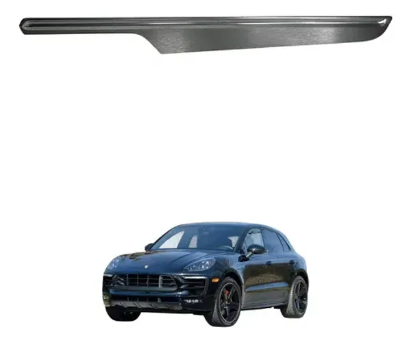 Friso Acabamento Painel Porsche Macan 3.0 2016 2019 Esquerdo Preto