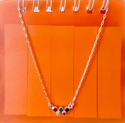 Colares 45cm de prata 925 legítima 