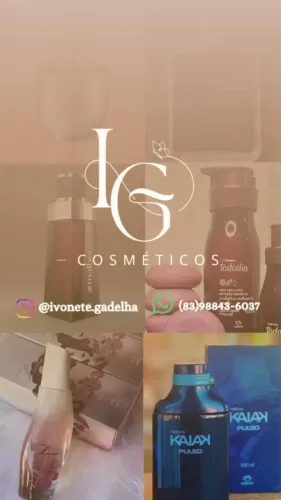 Perfumes natura Boticário e eudora