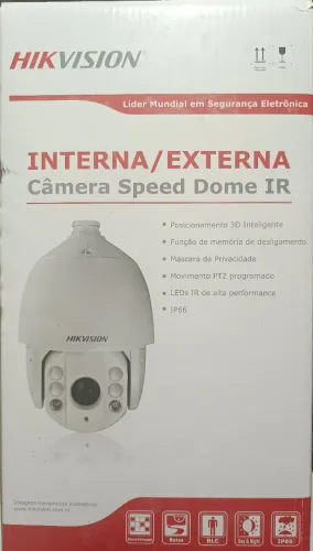 Câmera Speed Dome IR Interna/Externa Hikvision