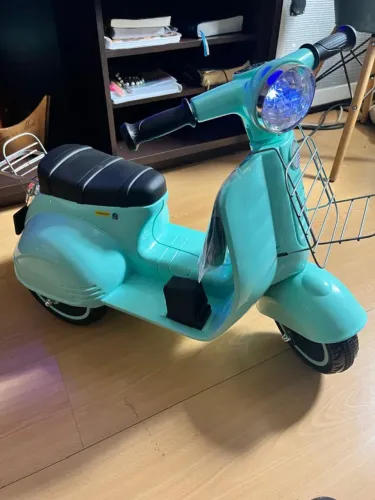 Moto Lambreta Elétrica Infantil 6V 2 Marchas - Nova