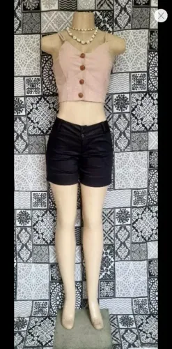 CROPPED ROSA TAMANHO M