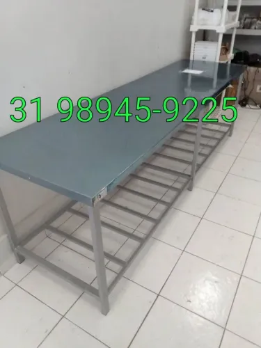 Mesa de manipulação de alimentos , fabricamos, frete grátis 