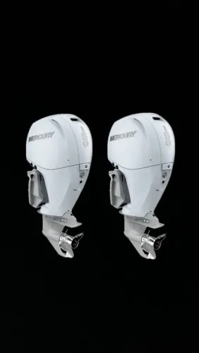 Parelha Motores Mercury 150HP CT Branco 4 Tempos - Motor de Popa 