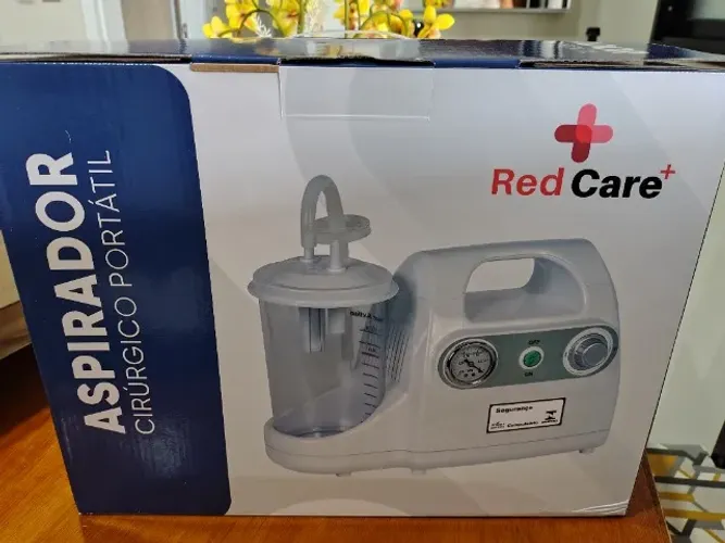 Aspirador Cirúrgico Portátil Red Care Novo