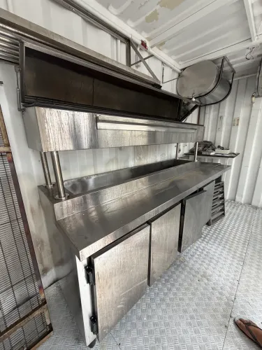 Balcão Inox Condimentadora 2,5m