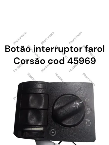 Botão Interruptor Farol Corsa