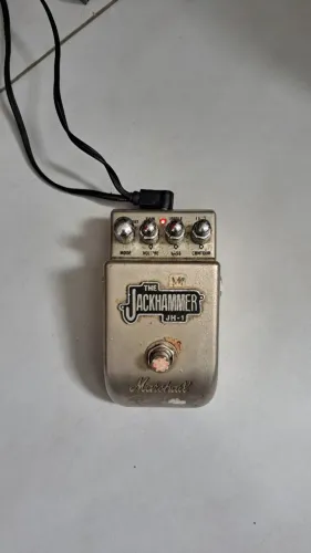 Pedal Marshall The Jackhammer JH-1 - Overdrive/Distortion potente, usado e funcionando!
