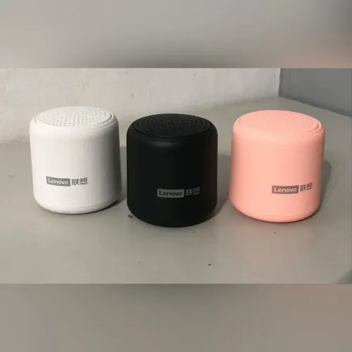 Caixa De Som LENOVO/Bluetooth 5.0/SUPER-Portátil/tws/Surround Bass(Áudio 360°)Em silicone