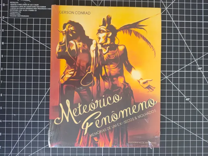 Livro Meteórico Fenômeno, memórias de um ex-secos & molhados- Gerson Conrad