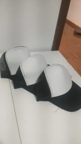 Kit 3x Boné liso para Sublimação