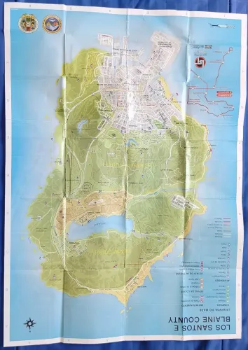 Mapa Original GTA V