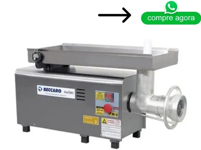Moedor de carne Beccaro boca 22 bivolt Novo