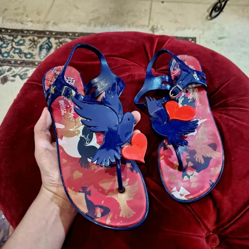 Sandália Melissa Solar II × Vivienne Westwood Anglomania - Tam 37