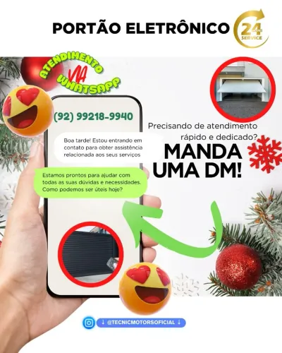 Portão Eletrônico 24h ?