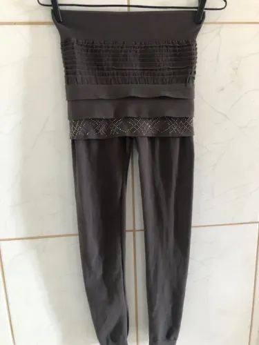 Calça legging tipo meia (P/M)