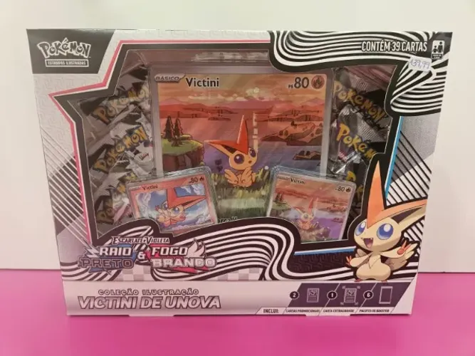 Coleção Ilustração Victini de Unova (Pokémon TCG)