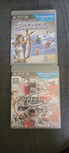 Jogos PS3 move - Sports Champions e Virtua Tennis 4