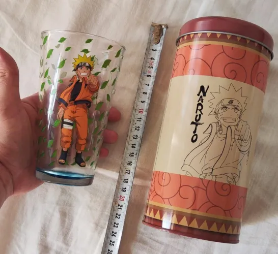 Kit Copo e Lata Naruto - Novo