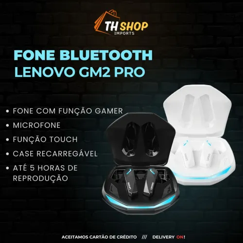 Fone Lenovo GM2 Pro Gamer 