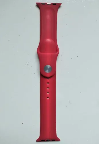 2 Pulseiras Apple Watch 44mm Vermelha e branca Originais