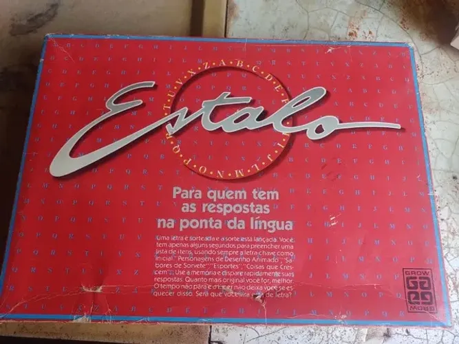 Jogo Estalo Grow Completo Antigo (leia O Anuncio)