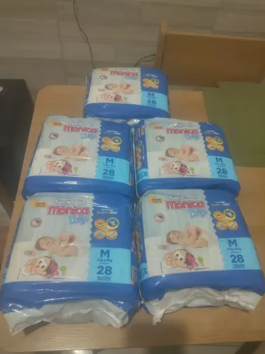 FRALDA TURMA DA MONICA M 28U 5CX