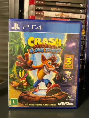 Crash Bandicoot Trilogy PS4 Original