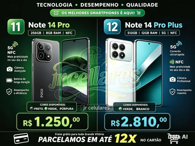 Redmi note 14 e 14 pro plus