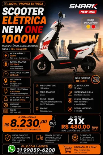 Moto e bikes eletricas