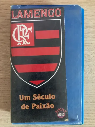 ? VHS Flamengo Um Século de Paixão - Original Anos 90 Coleção Raro