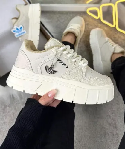 Tênis plataforma feminino branco 
