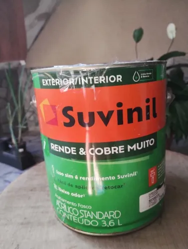 Tinta Suvinil 3,6l Cor Vista da Cidade Exterior Interior