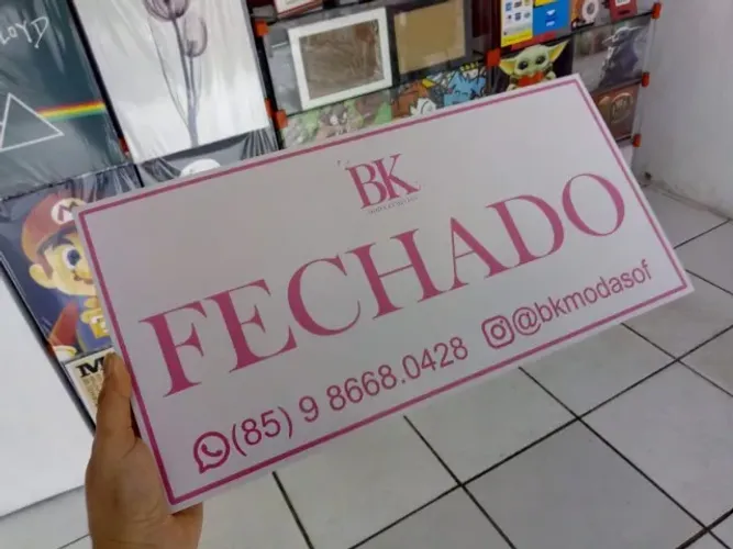 Placas Personalizadas em PVC