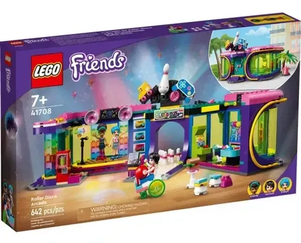 Lego 41708 Friends Roller Disco Arcade 642 Peças