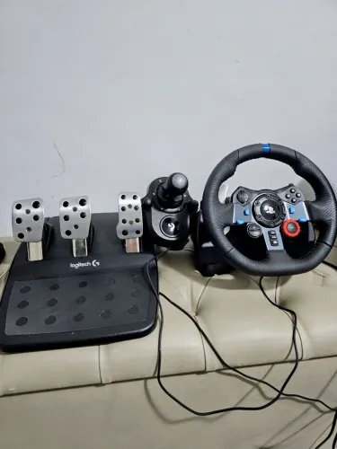 Volante Logitech G29 + Câmbio + Mod shifter magnético
