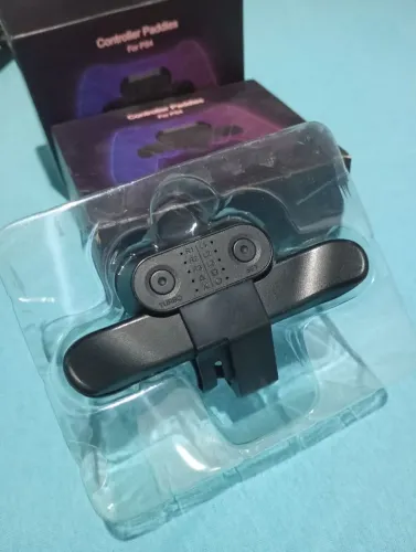 adaptador de paddles (paletas traseiras) para o controle do PlayStation 4 