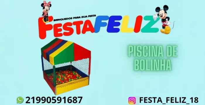 LOCAÇÃO DE PISCINA DE BOLINA, TOTO